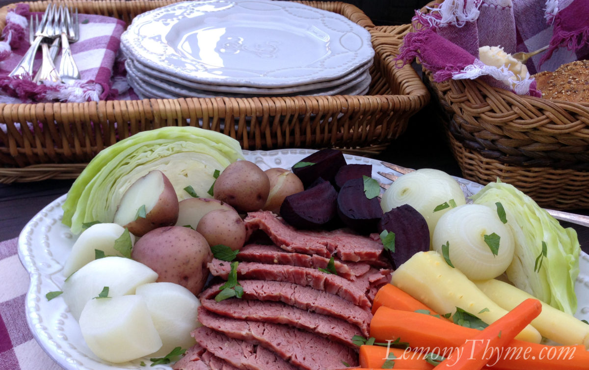 st pattys day new england boiled dinner