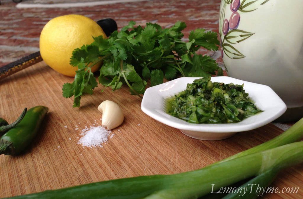 Spicy Green Sauce