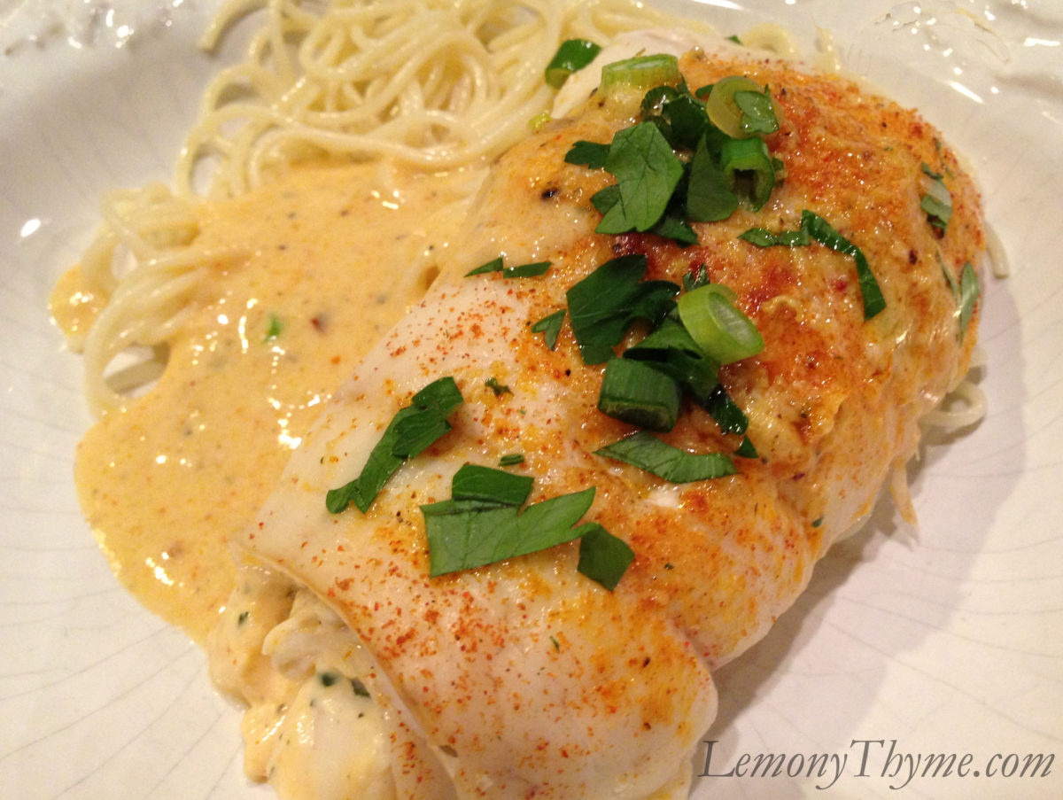 flounder in cream sauce