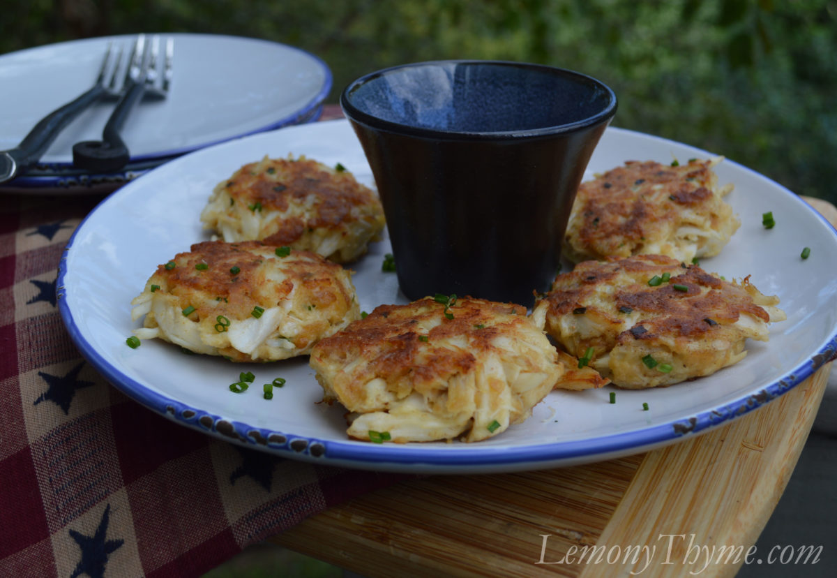 » Crab Cakes Lemony Thyme