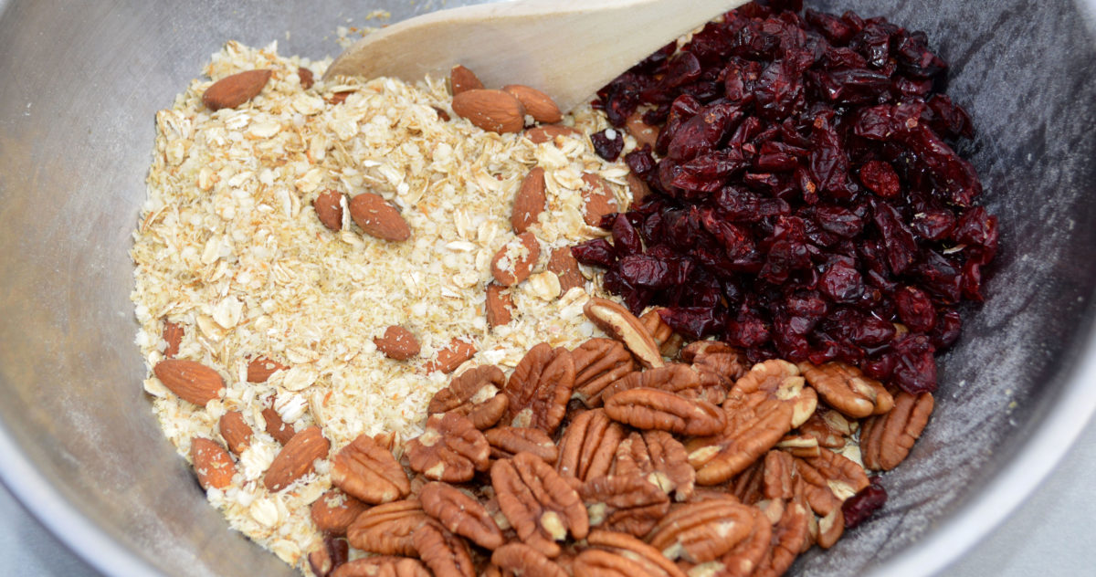 Permalink recipe Almond to: bar protein Granola Cranberry Quinoa almond & cranberry Vanilla,