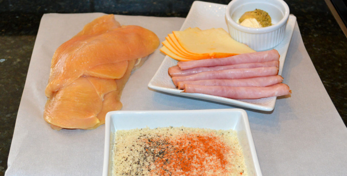 Chicken Cordon Bleu {with Dijon Cream Sauce} - Lemony Thyme