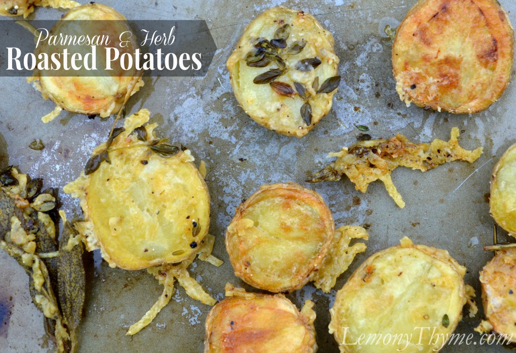 » Parmesan Herb Roasted Potatoes Lemony Thyme