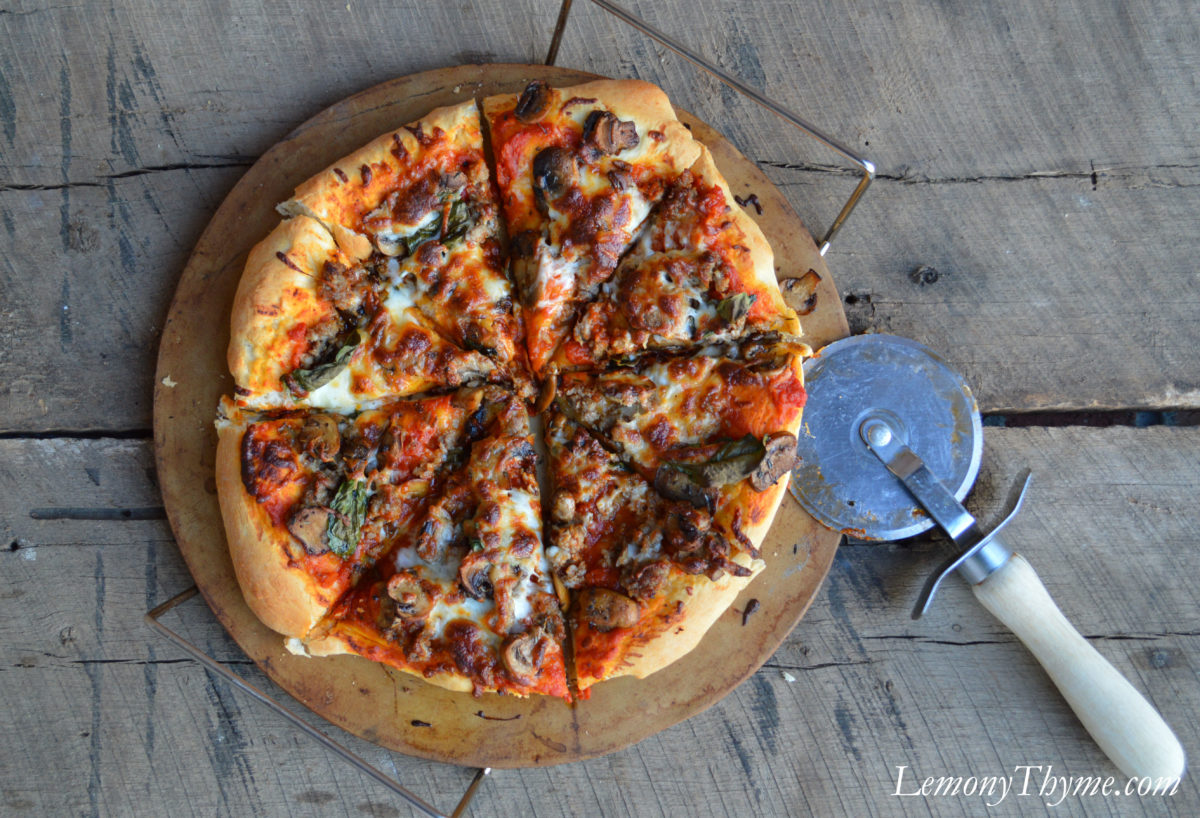 » Eat Out of the Fridge Pantry Pizza Lemony Thyme