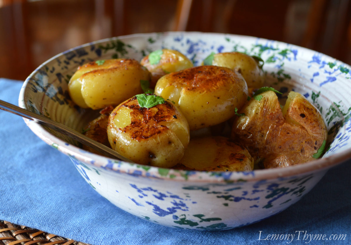 Pepin Potatoes {aka Smashed Potatoes}-image