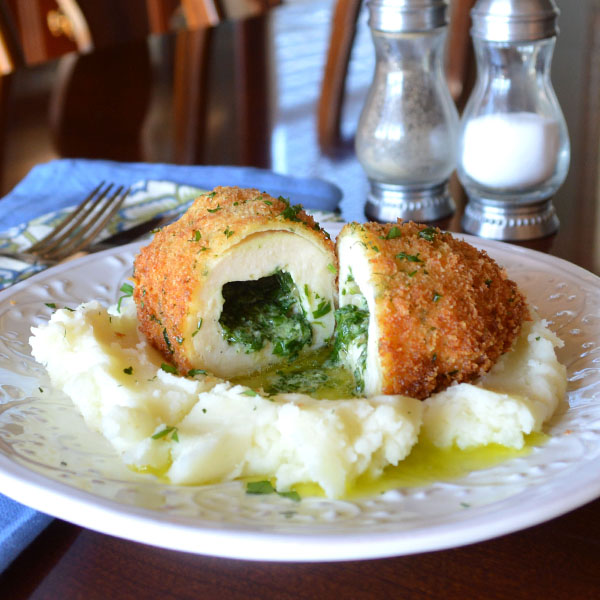 » Chicken Kiev {with Fresh Herbs & Garlic} Lemony Thyme