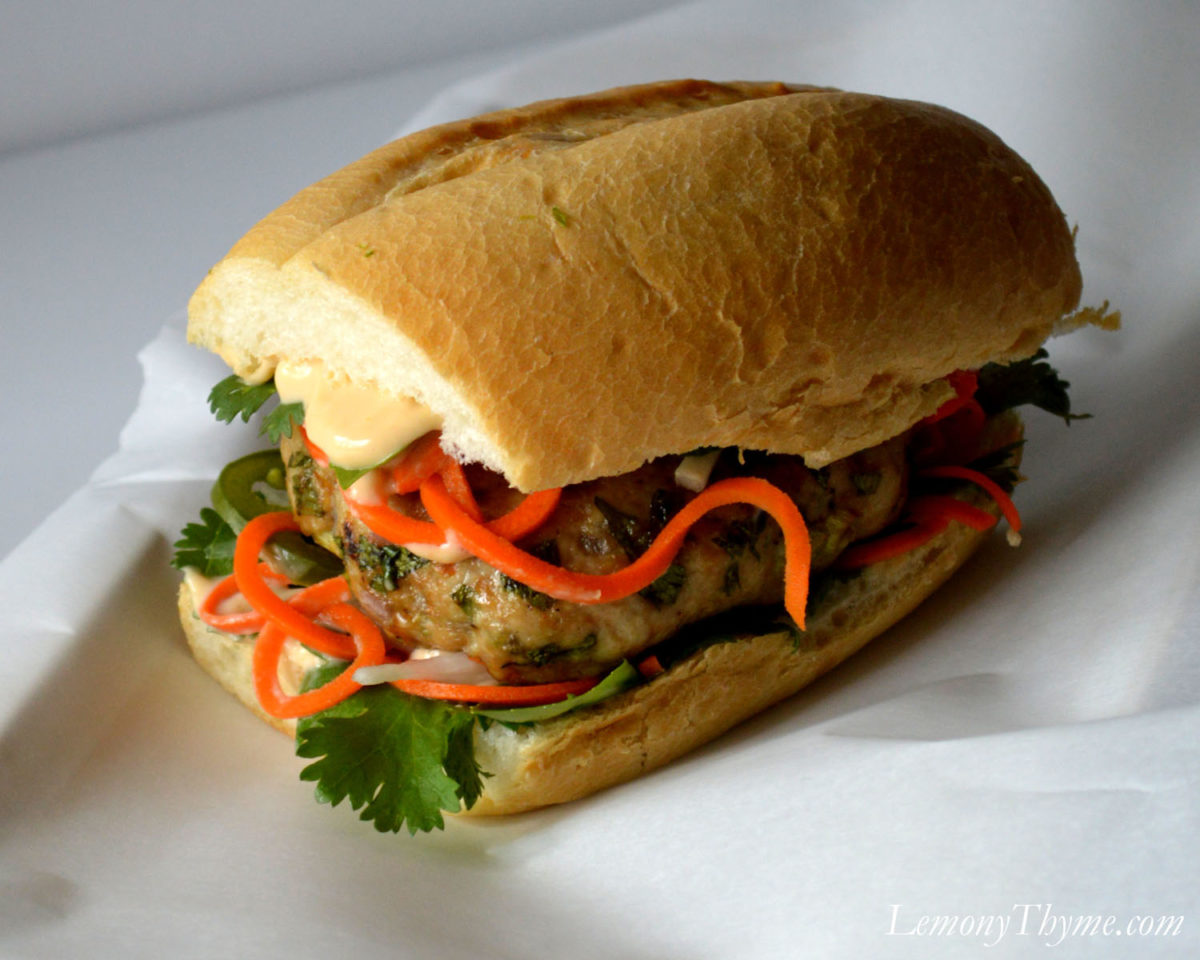 Vietnamese Banh Mi Chicken Sandwich-image