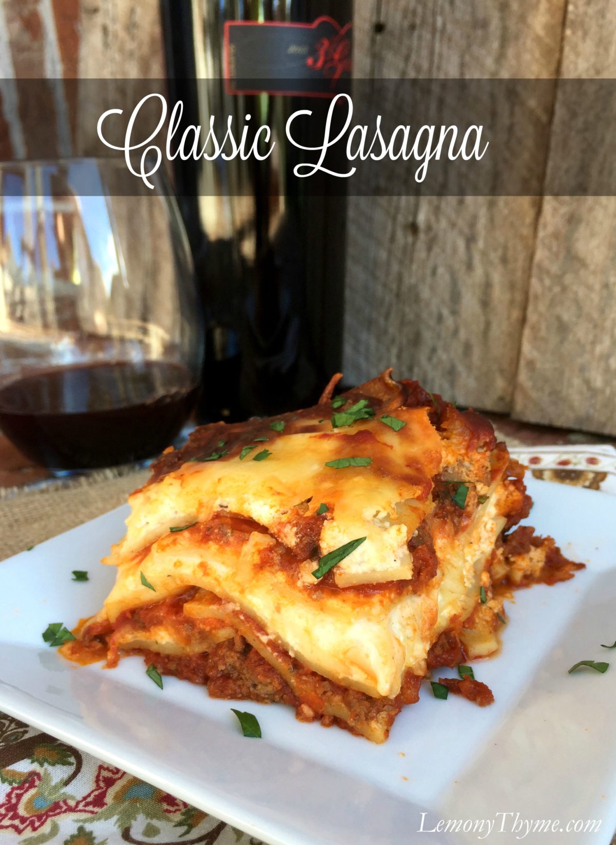 Classic Lasagna-image
