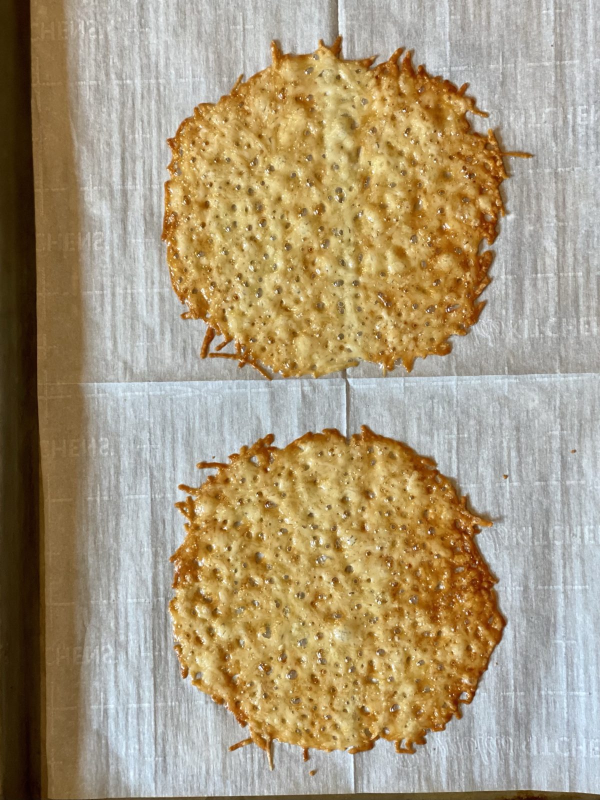Parmesan Crisps Lemony Thyme