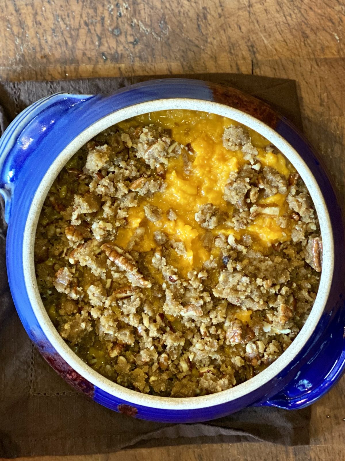 Sweet Potato Casserole {with Brown Sugar & Pecans} Lemony Thyme